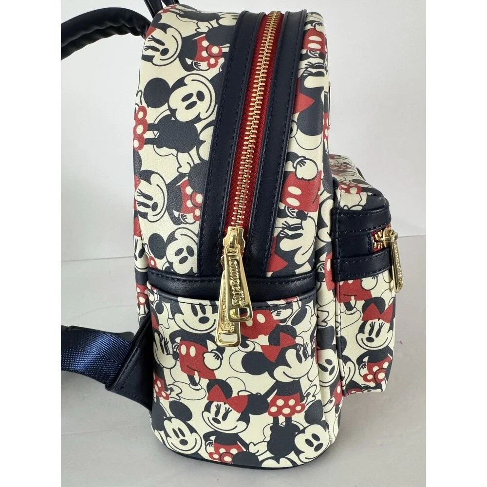 Disney Lounged Mickey Minnie Mouse Backpack